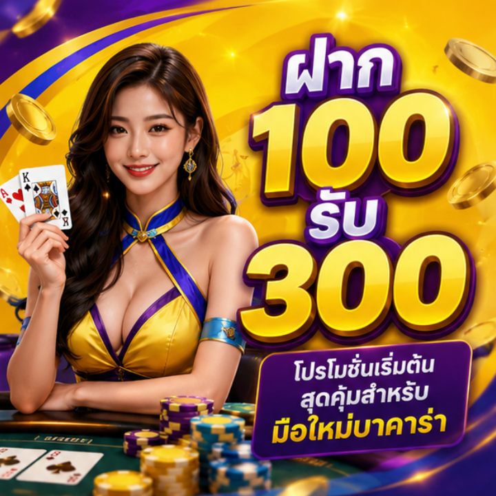 ฝาก 100 รับ 300